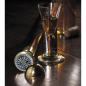 Preview: Gentlemen's Walking Stick mit Messingknauf, Kompass und Glas-Röhrchen