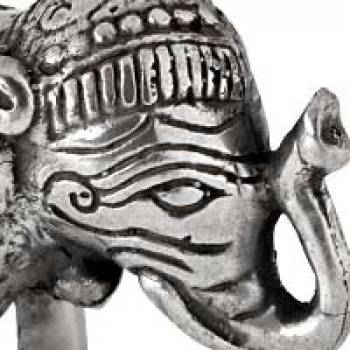 Metallfigur Elefant