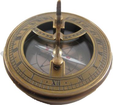 Kompass brueniert