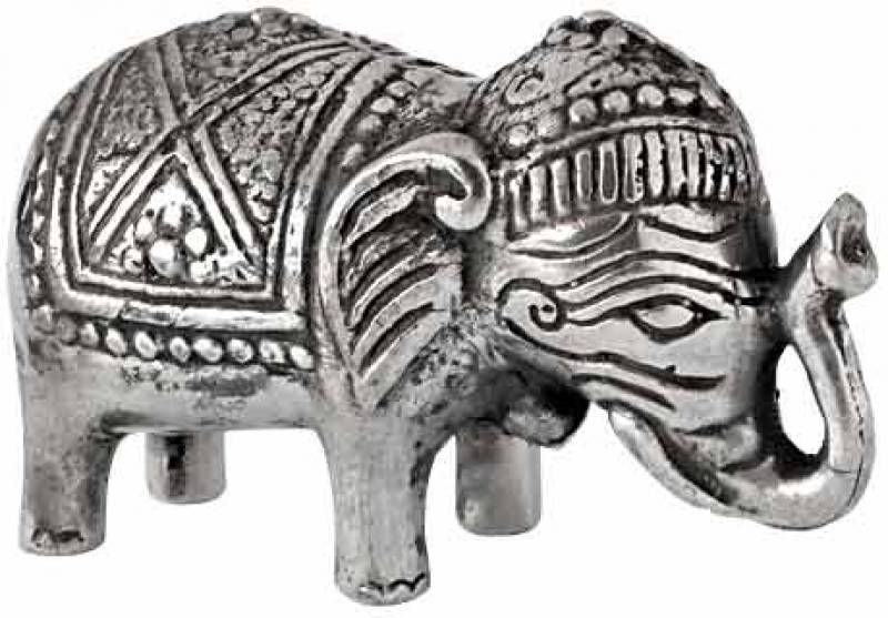 Metallfigur Elefant