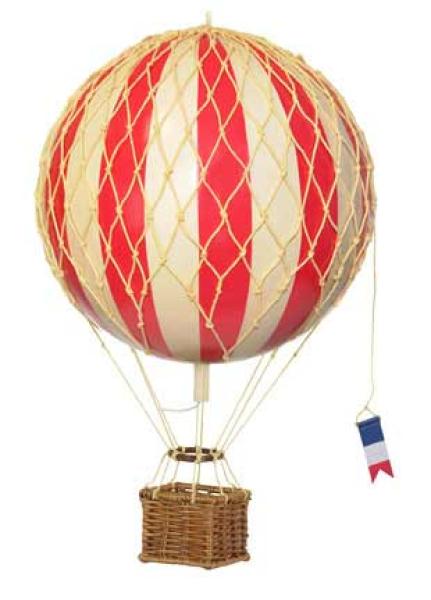 Ballon Luftfahrt beschwingtes Reisen verschiedene Farben 18 cm