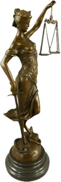 justitia seitenansicht