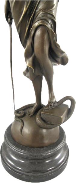 Justitia Unterteil
