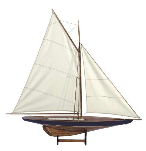 Segelschiff Modell 1901