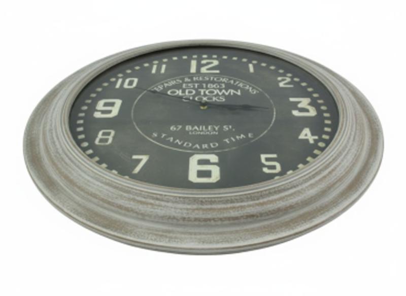 Wanduhr Old Town 60cm seite