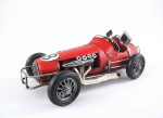 Rennwagen rot Front